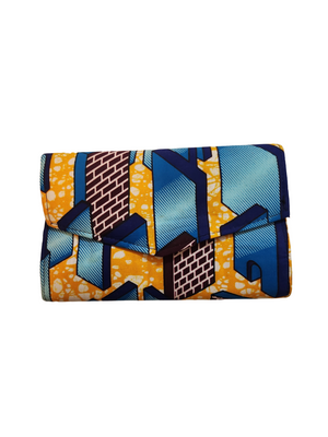 African clutch purse