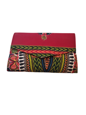 African clutch purse