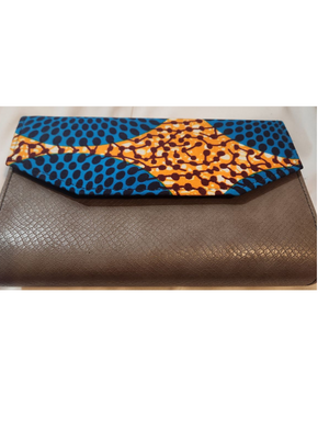 African clutch purse