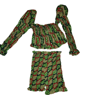 African women short set