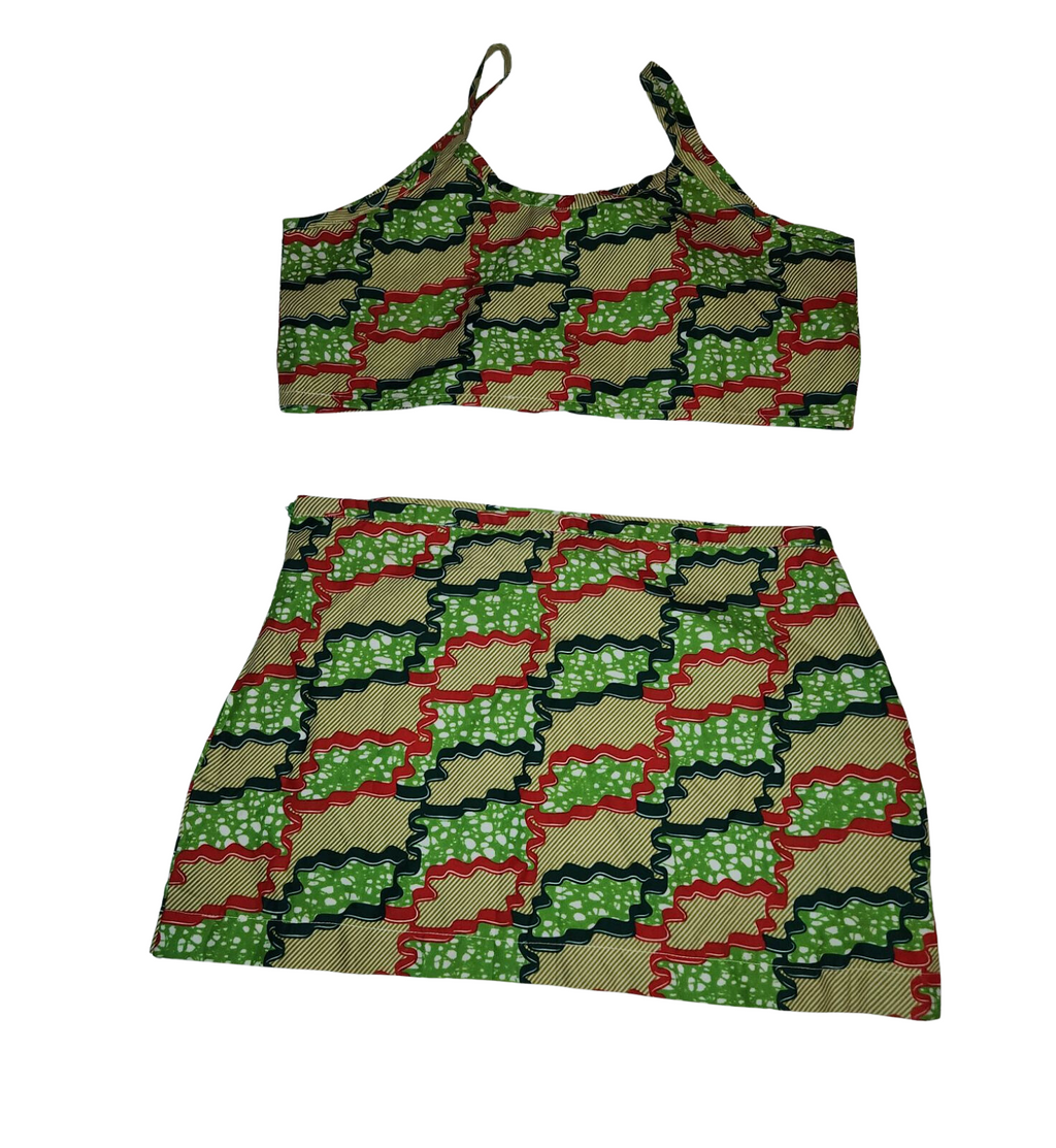 African women skirt outfit