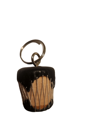 African Drum Keychain