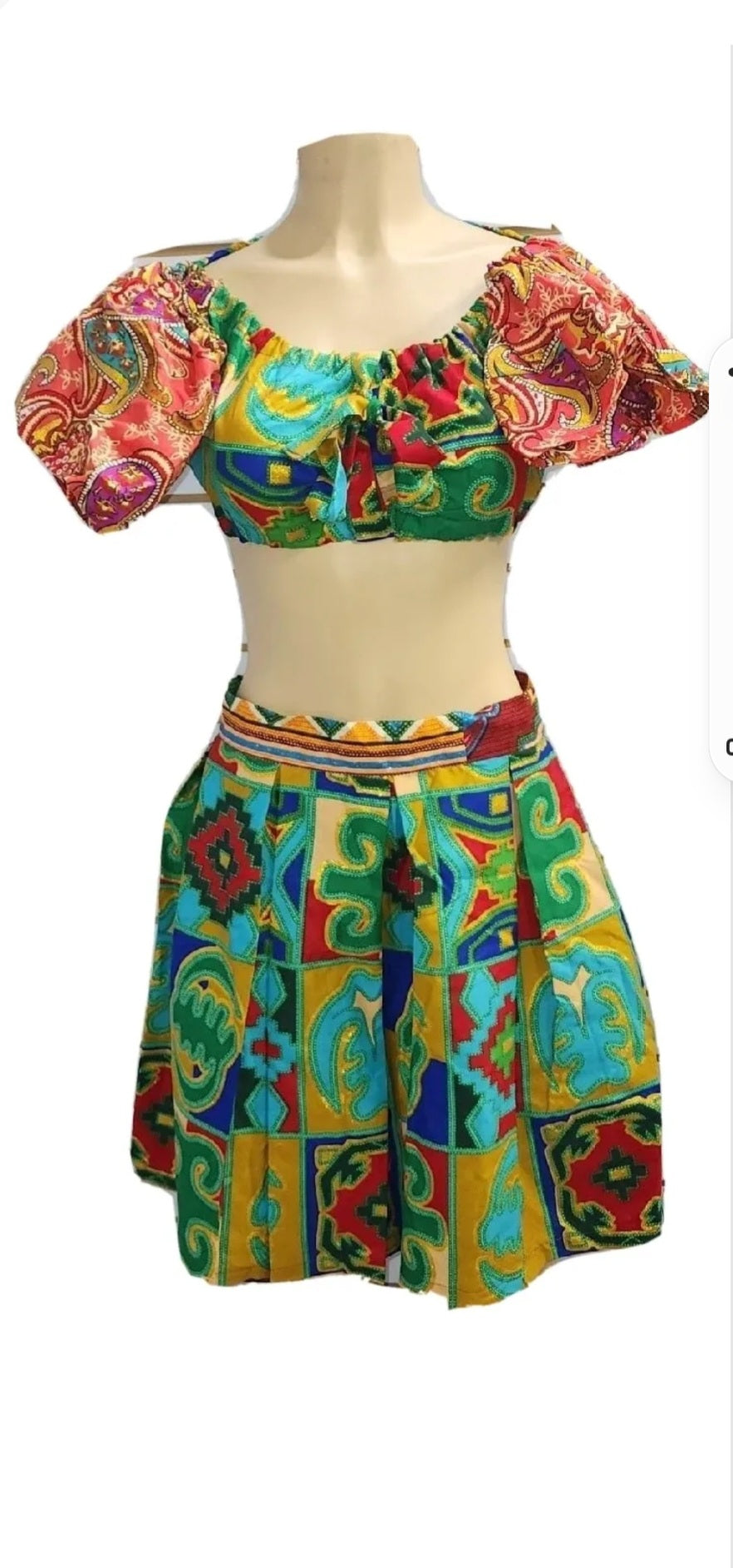 African women skirt outfit