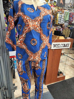 African 2 piece outfut