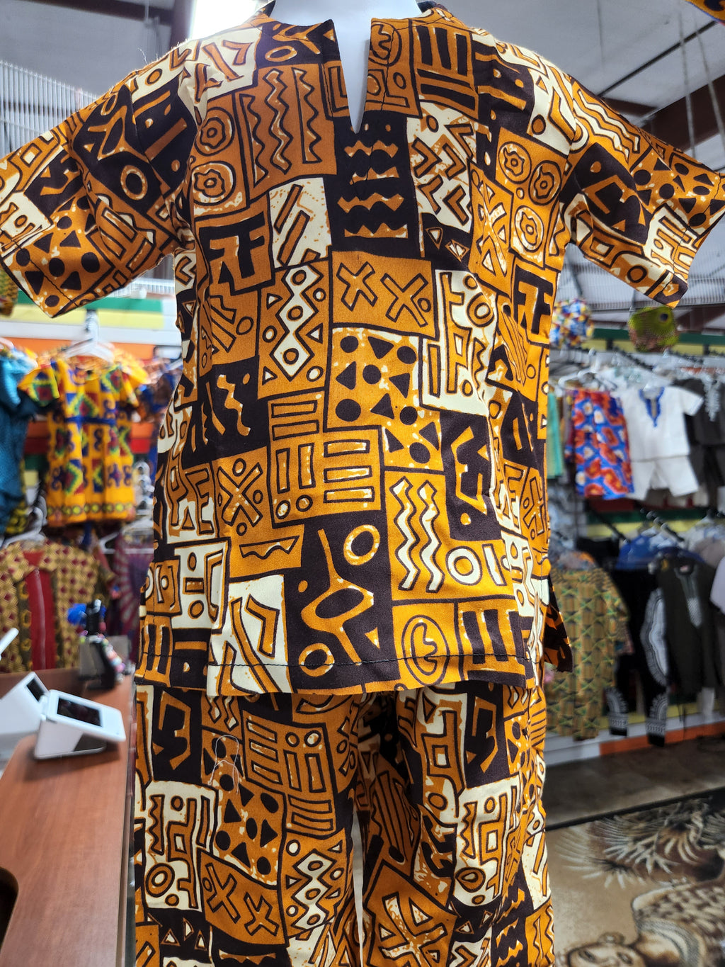 African 2 piece outfit