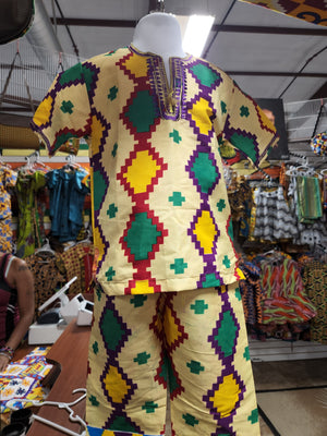 African 2 piece outfit